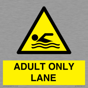 ADULT ONLY LANE